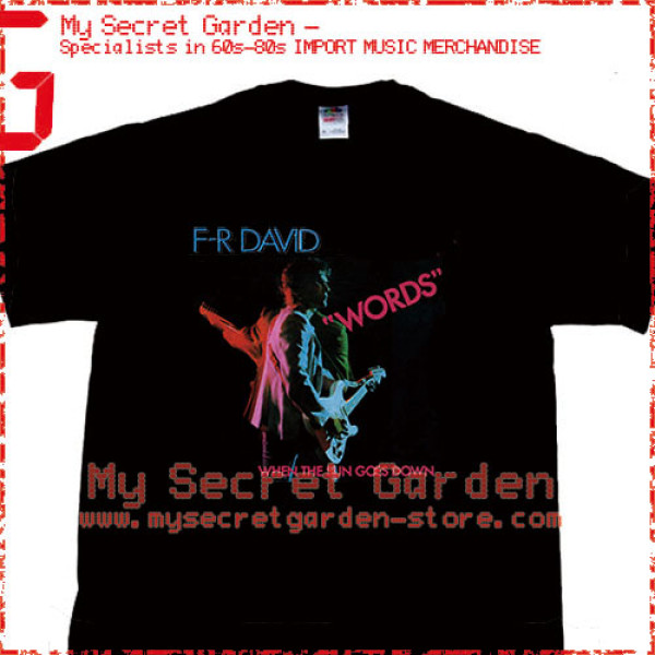 F.R. David - Words T Shirt